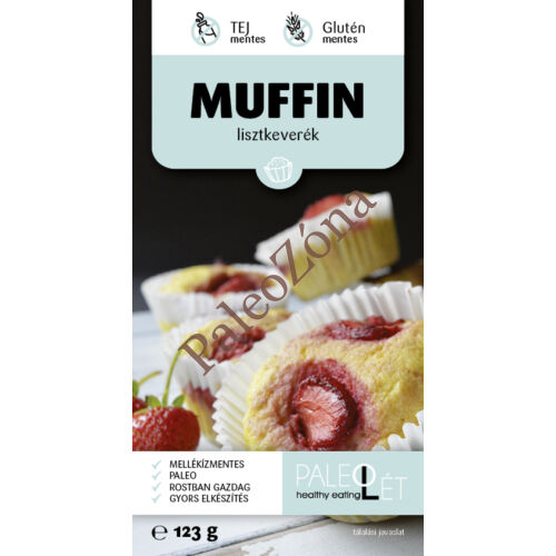 Muffin lisztkeverék 123g - Paleolét