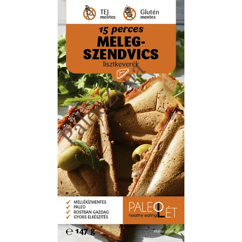 15 perces Melegszendvics 147g- PaleoLét