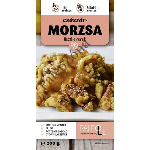 Császármorzsa lisztkeverék 200g - Paleolét