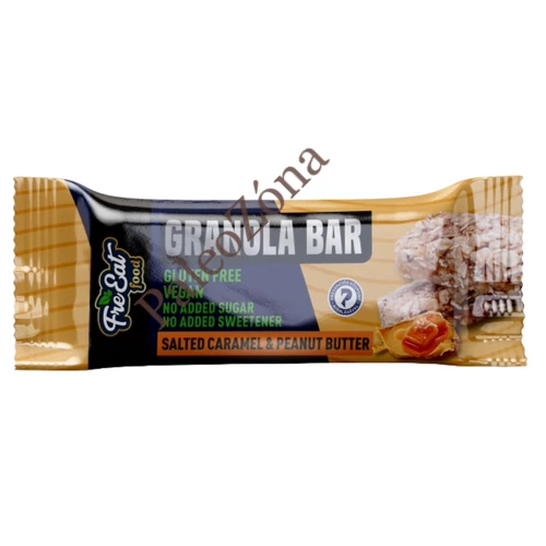 FreEat Food Granola Bar sós-karamell ízű 50 g
