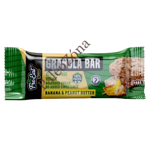 FreEat Food Granola Bar banános 50 g