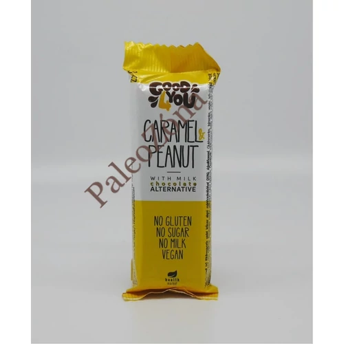 Karamell-földimogyorós ízű szelet 25g - Good4you