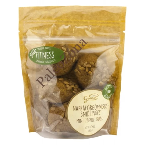 BIO Napraforgómagos - snidlinges mini zsemle 180g. Golden Granet