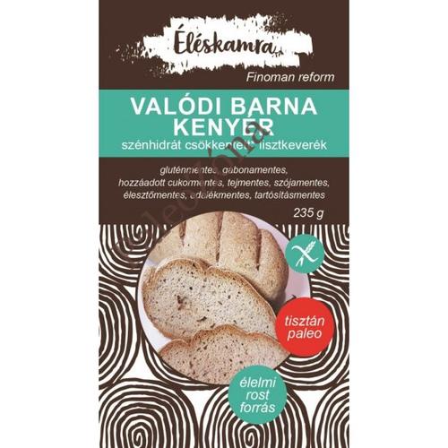 Valódi barna kenyér lisztkeverék 235g-Éléskamra