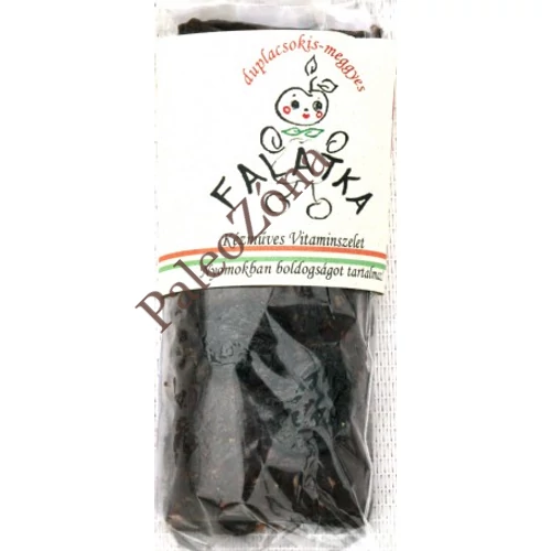 Duplacsokis-meggyes szelet 37g - Falatka