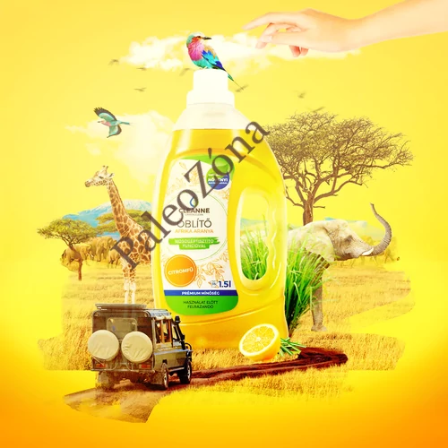 Öblítő Afrika Aranya 1,5l - Cleanne