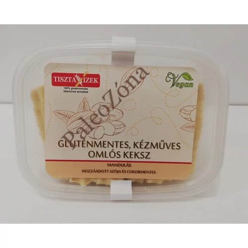 Mandulás omlós keksz 200g GM - Tiszta Ízek