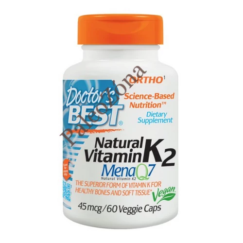 Doctor's Best Természetes K-2 vitamin 60db