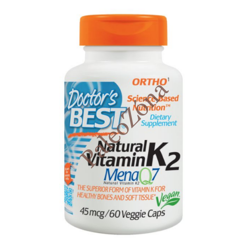 Doctor's Best Természetes K-2 vitamin 60db