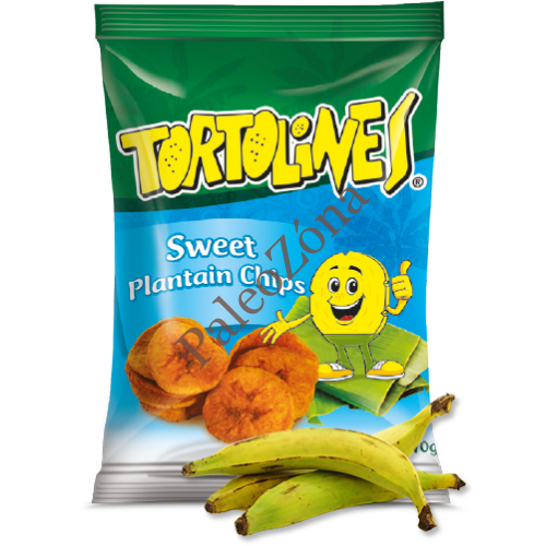 Zöldbanán chips ÉDES(natur) 100g - Tortolines