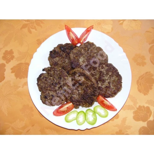 Gyorsfagyasztott hamburger húspogácsa (marhahúsból) 1kg
