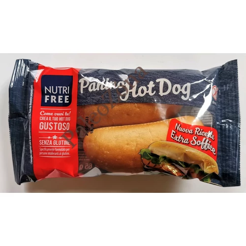 Hot dog kifli 2db 180g - Nutri free