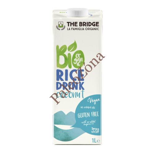 Bio kókuszos rizsital 1000ml - The Bridge