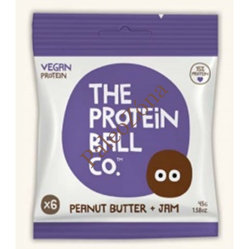 Protein Balls mogyoróvaj+jam 45g vegan
