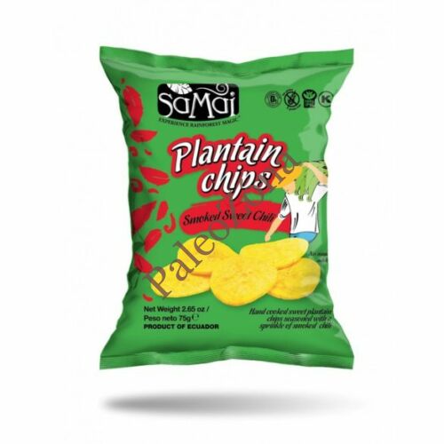Plantain (főzőbanán) chips édes chilli 75g - Samai