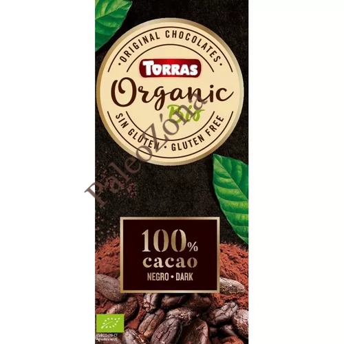 100% BIO étcsokoládé 100 g - Torras