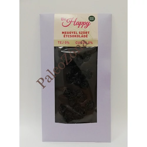 Meggyel szórt étcsokoládé 100g - Be Happy