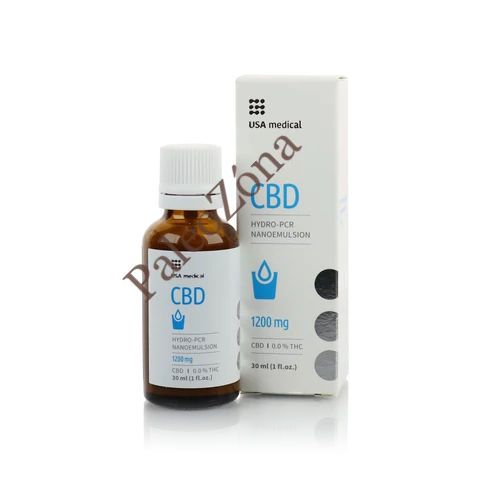 CBD olaj tartalmú emulzió 30ml 1200mg - Usa Medical