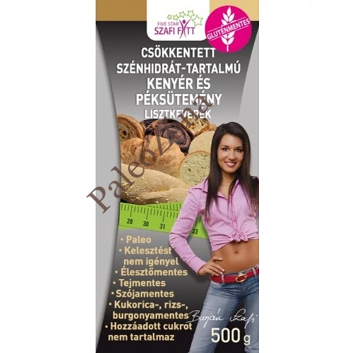 Csökkentett CH-tartalmú PALEO kenyér és  péksütemény Lisztkeverék 500g - Szafi Reform