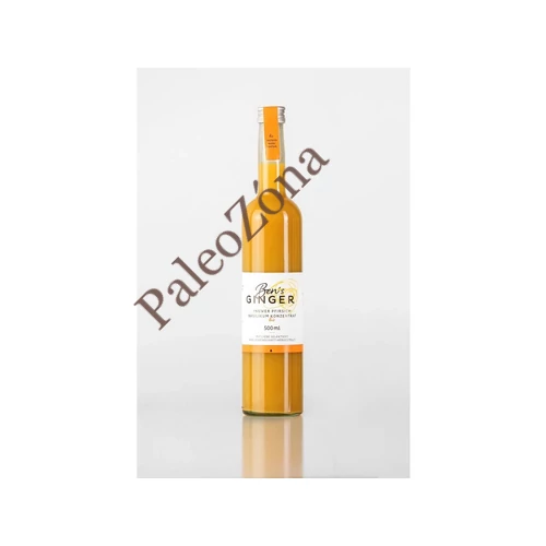 Bio "Barack-bazsalikom" Gyömbérkoncentrátum - 500ml - Ben's Ginger