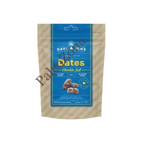 Mag nélküli ízesített datolya kókuszos csokigolyó ízben 125 g - Dave & Jon's 