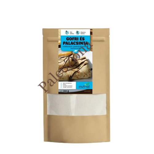 Gofri és palacsinta lisztkeverék 200g - Inutrial