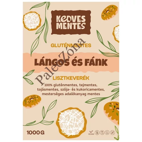 Lángos és fánk lisztkeverék 1000 gramm - Kedves Mentes