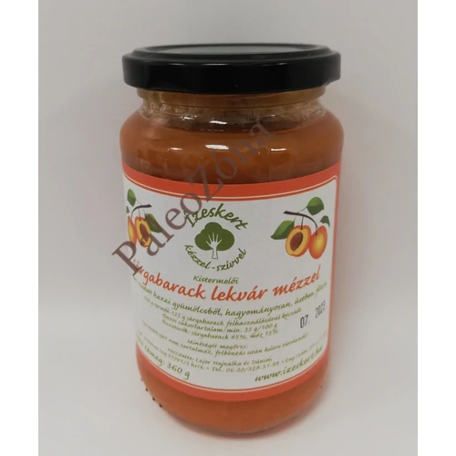 Sárgabaracklekvár mézzel 360g-Ízeskert