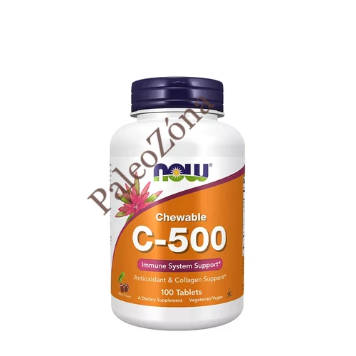 NOW Chewable C-500 Rágótabletta 100 db