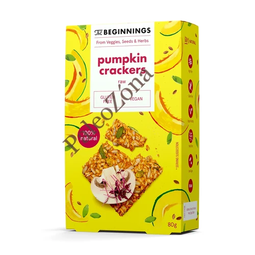 Sütőtökös kréker 80 g - The Beginnings