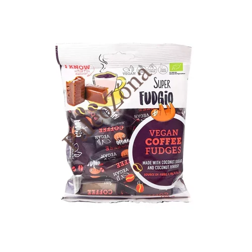 Bio Kávés karamella vegán 150 g - Super Fudgio