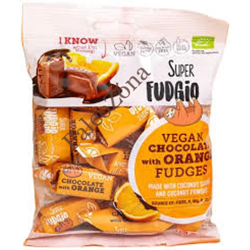 Bio Csokis-narancsos karamella vegán 150 g - Super Fudgio