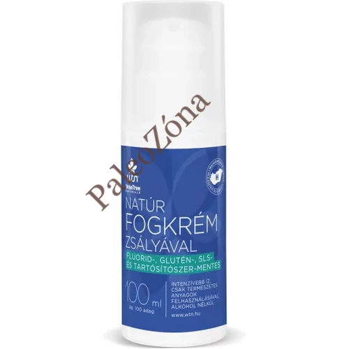  Natúr Fogkrém Zsályával 100 ml - WTN