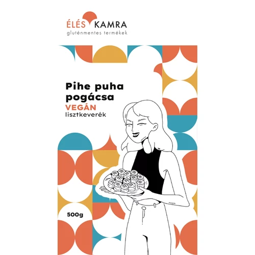 Pihe puha vegán pogácsa lisztkeverék 500g - Éléskamra