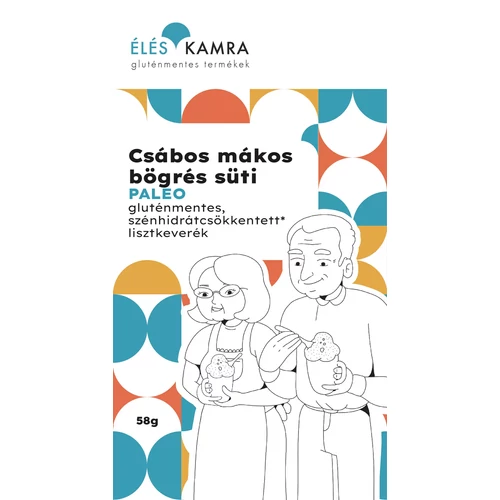 Csábos Mákos Bögrés süti 58g - Éléskamra