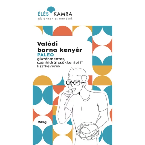 Valódi barna kenyér lisztkeverék 235g-Éléskamra
