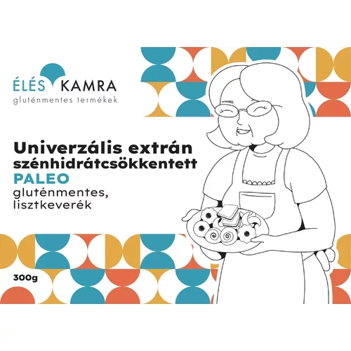 Univerzális Extrán Szénhidrátcsökkentett lisztkeverék  300g - Éléskamra