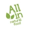 All In Natural food